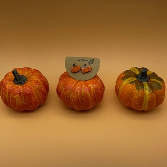 Unknown Jewelry - Pumpkin Stud Earrings 3/$30 🎃